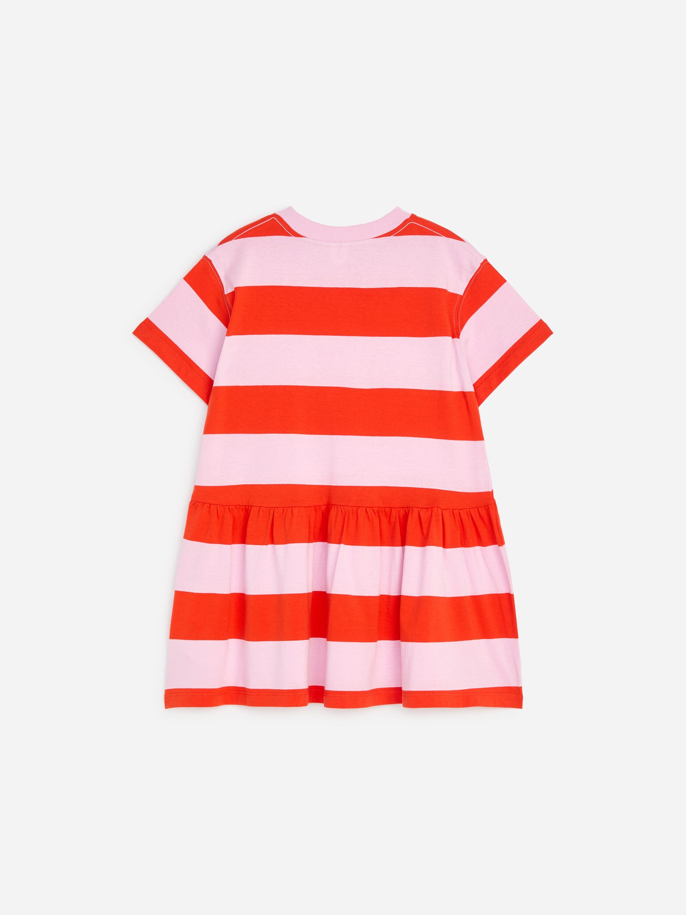 Jersey Frill Dress - Pink - Image 2