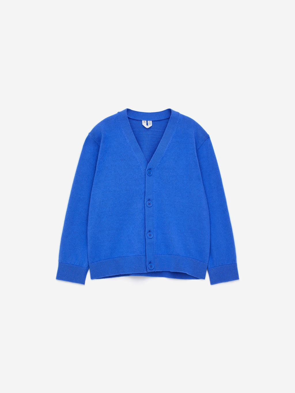 Cotton-Wool Cardigan - Blue