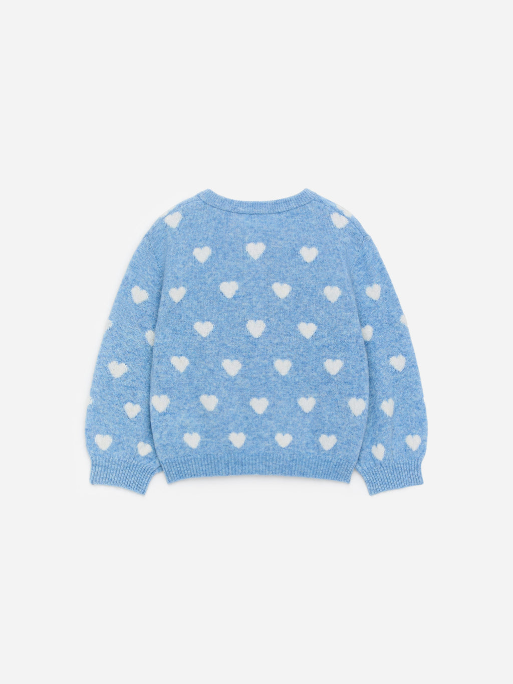 Wool-Alpaca Blend Cardigan - Blue - Image 2
