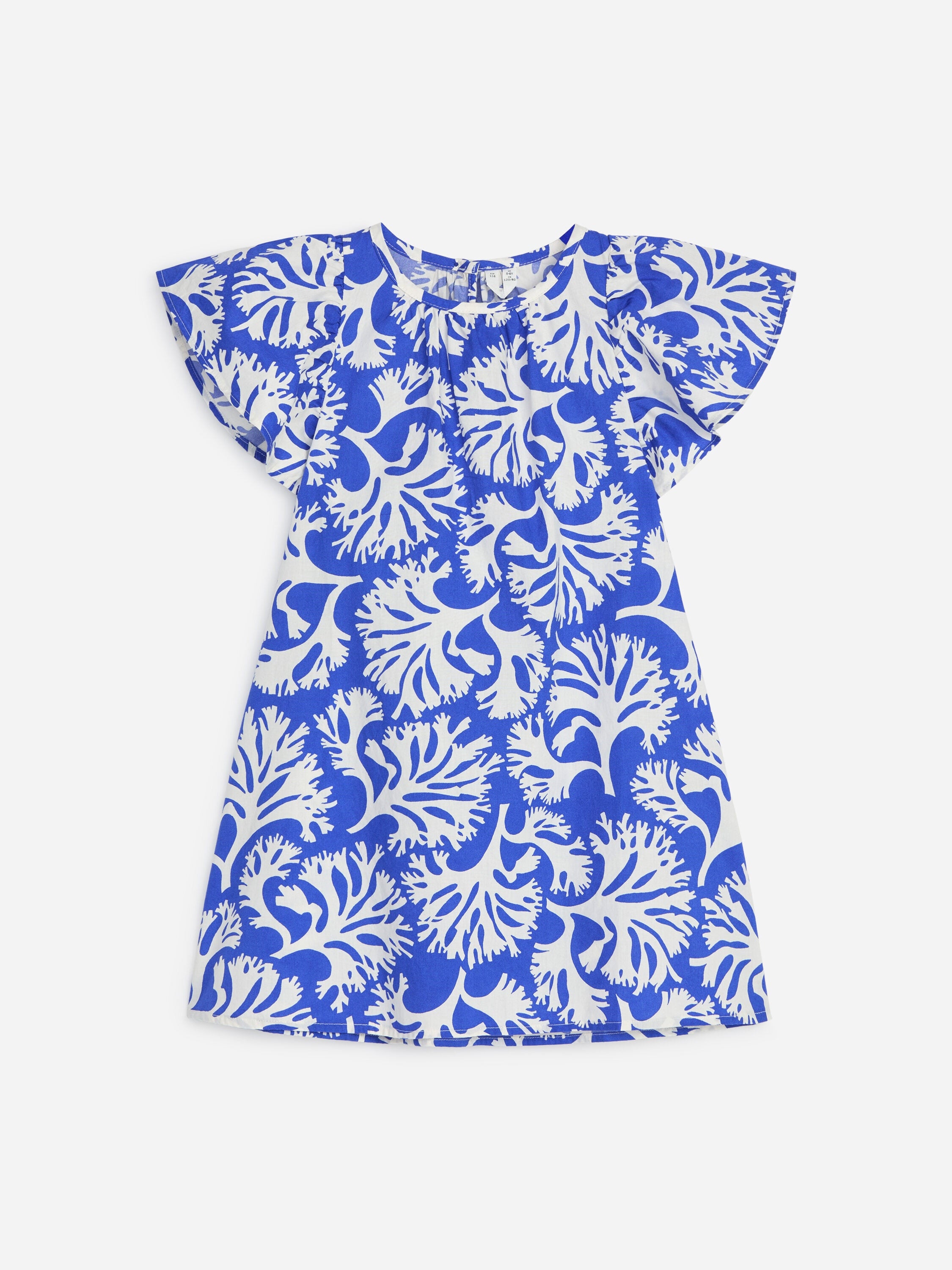 Cotton Dress - Blue