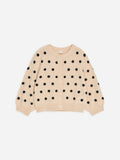 Wool-Alpaca Blend Cardigan - Beige
