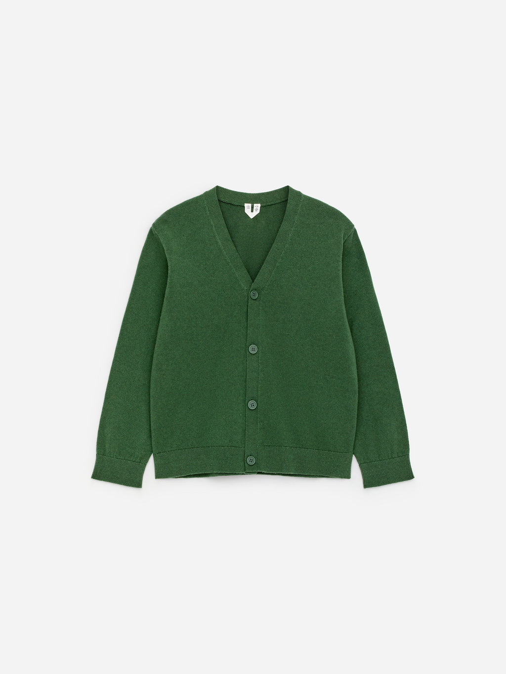Cotton-Wool Cardigan - Green