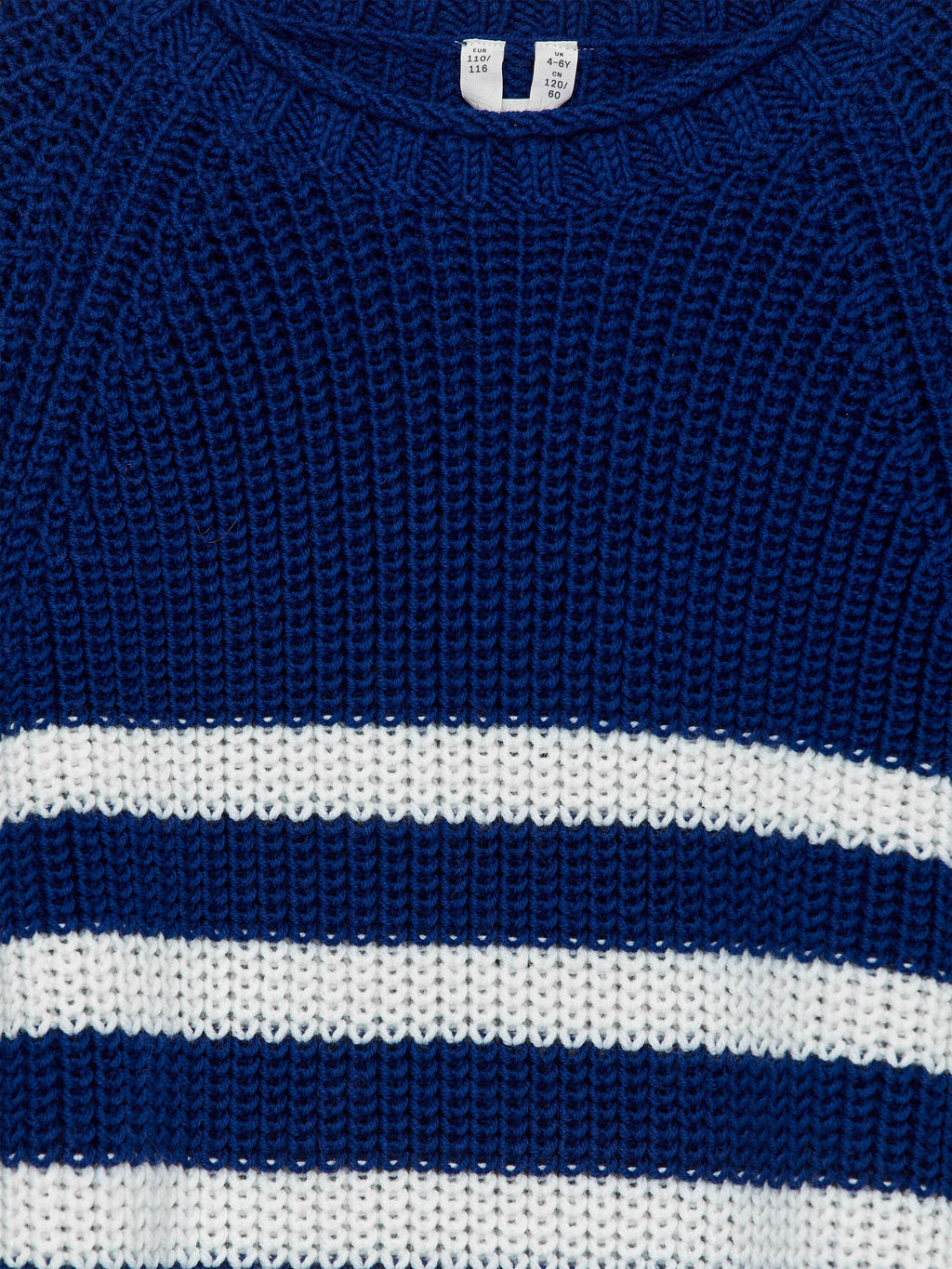 Chunky-Knit Jumper - Blue - Image 3