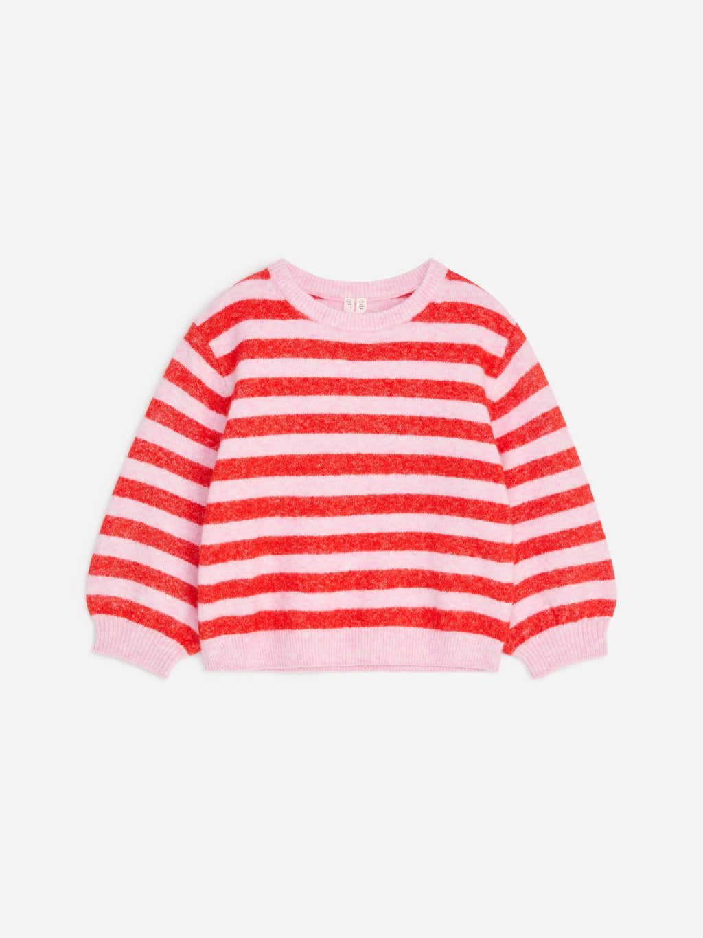 Intarsia Knit Jumper - Pink