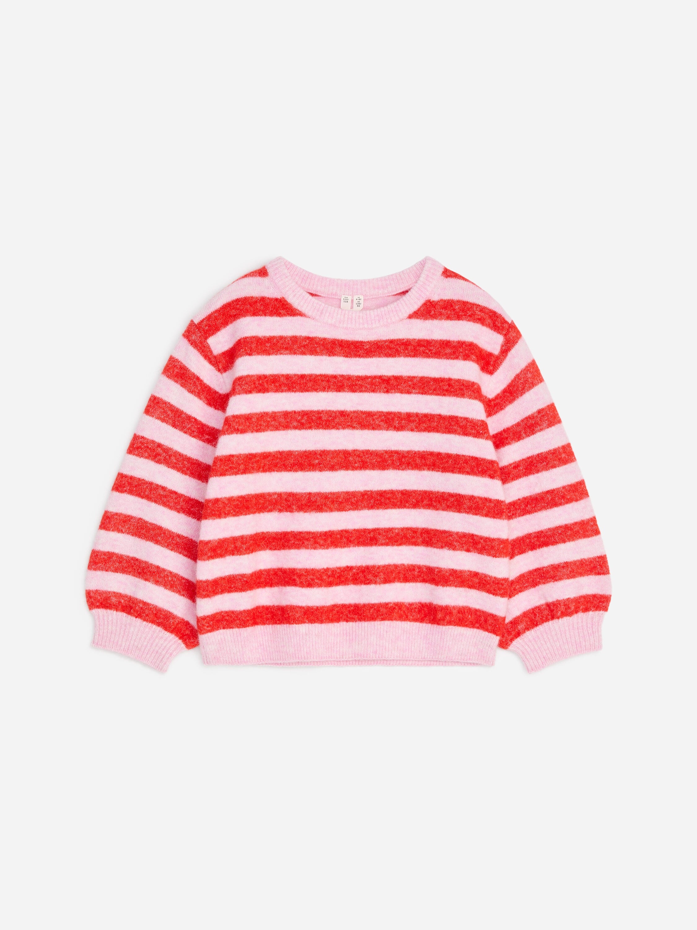 Intarsia Knit Jumper - Pink