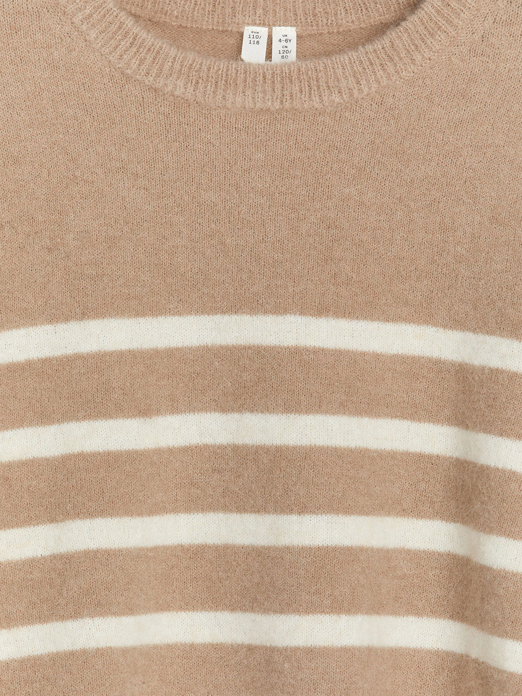 Intarsia Knit Jumper - White - Image 3