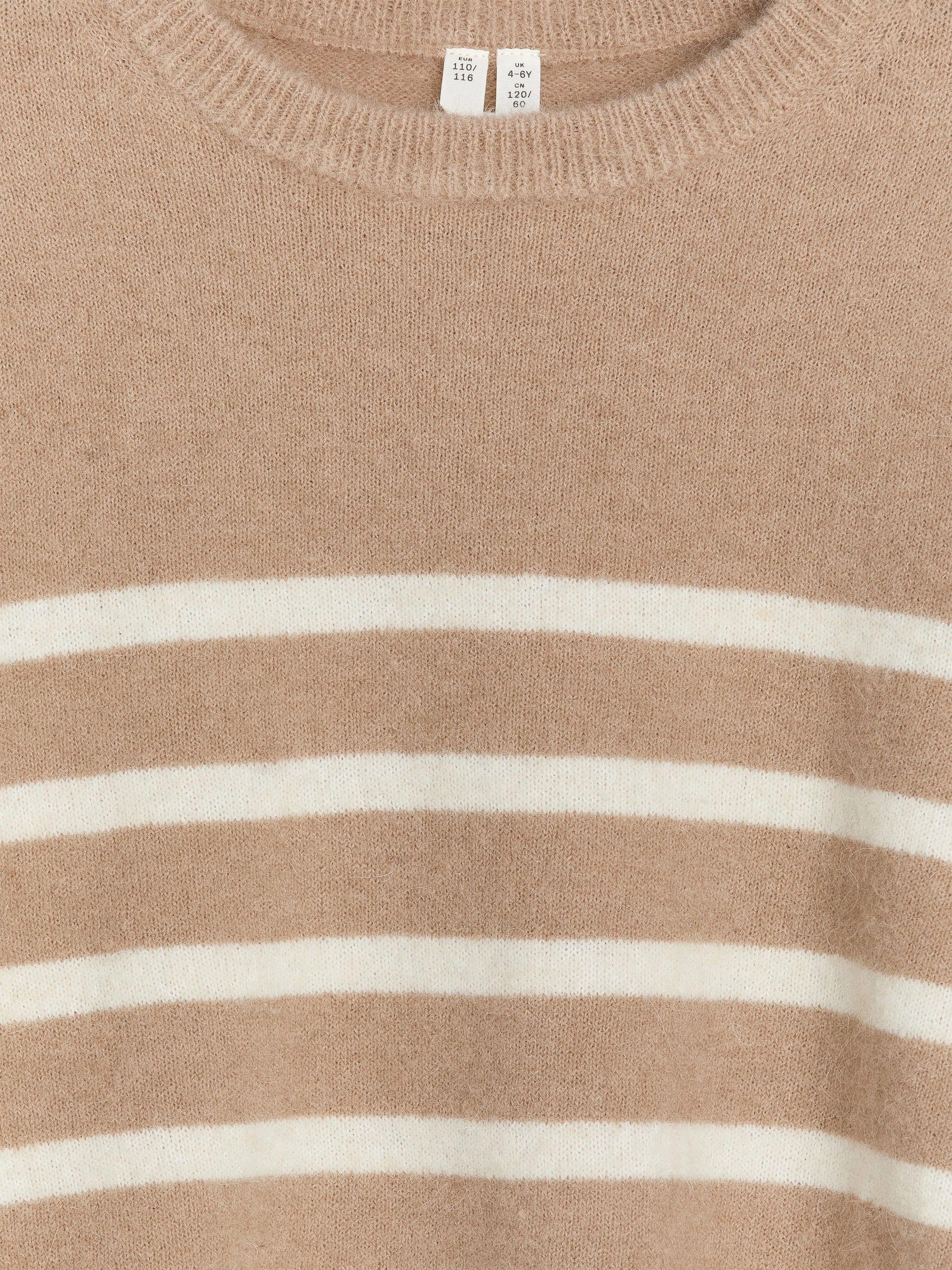 Intarsia Knit Jumper - White - Image 3