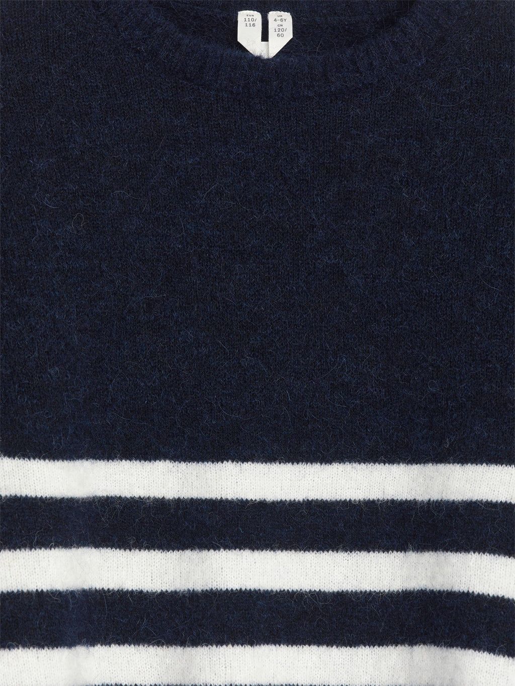 Alpaca-Wool Blend Jumper - Blue - Image 3