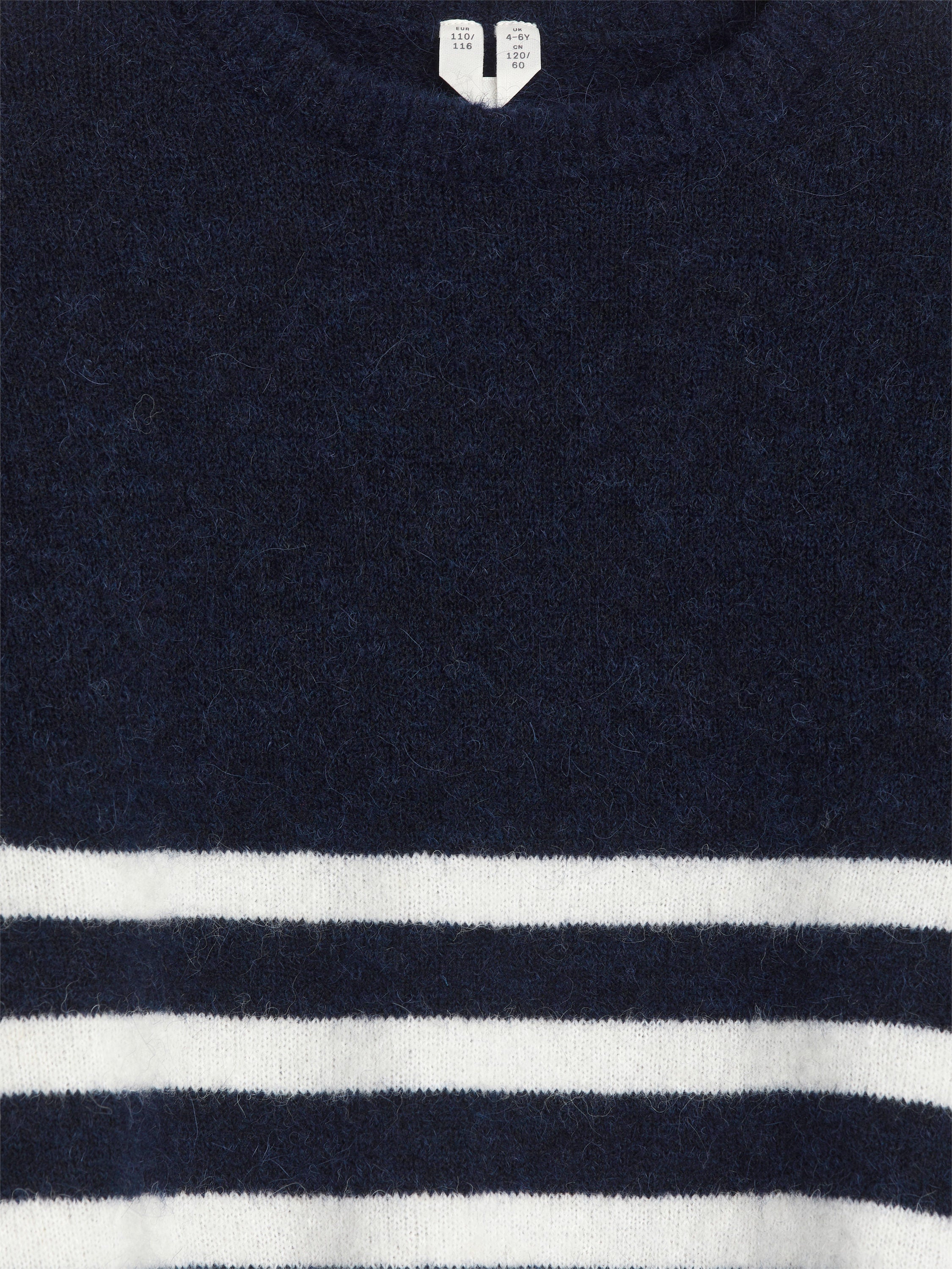 Alpaca-Wool Blend Jumper - Blue - Image 3