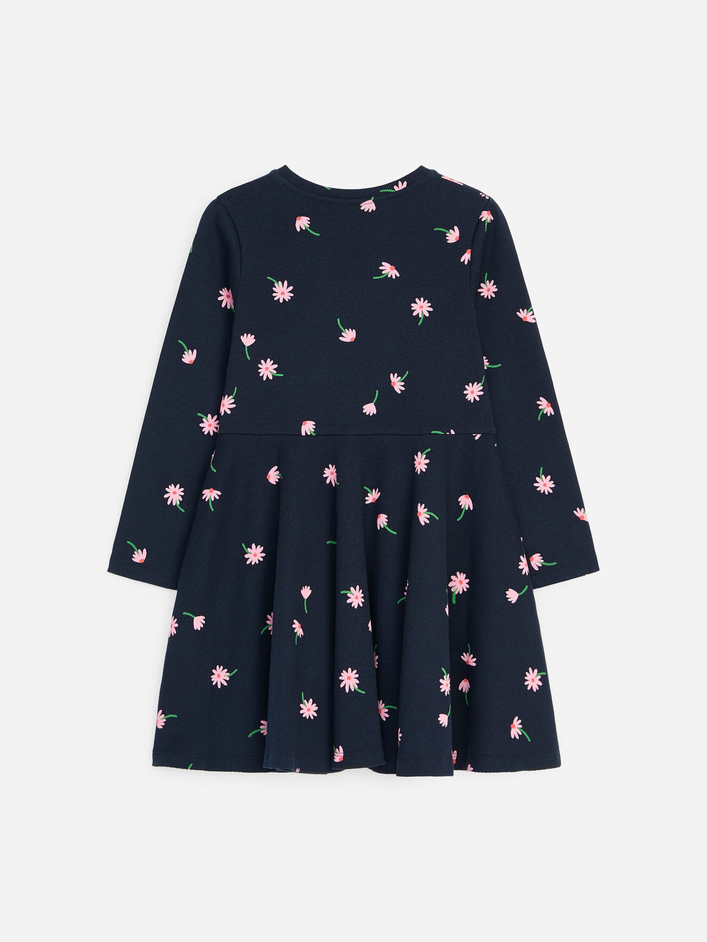Printed Jersey Dress - Blue - Image 2