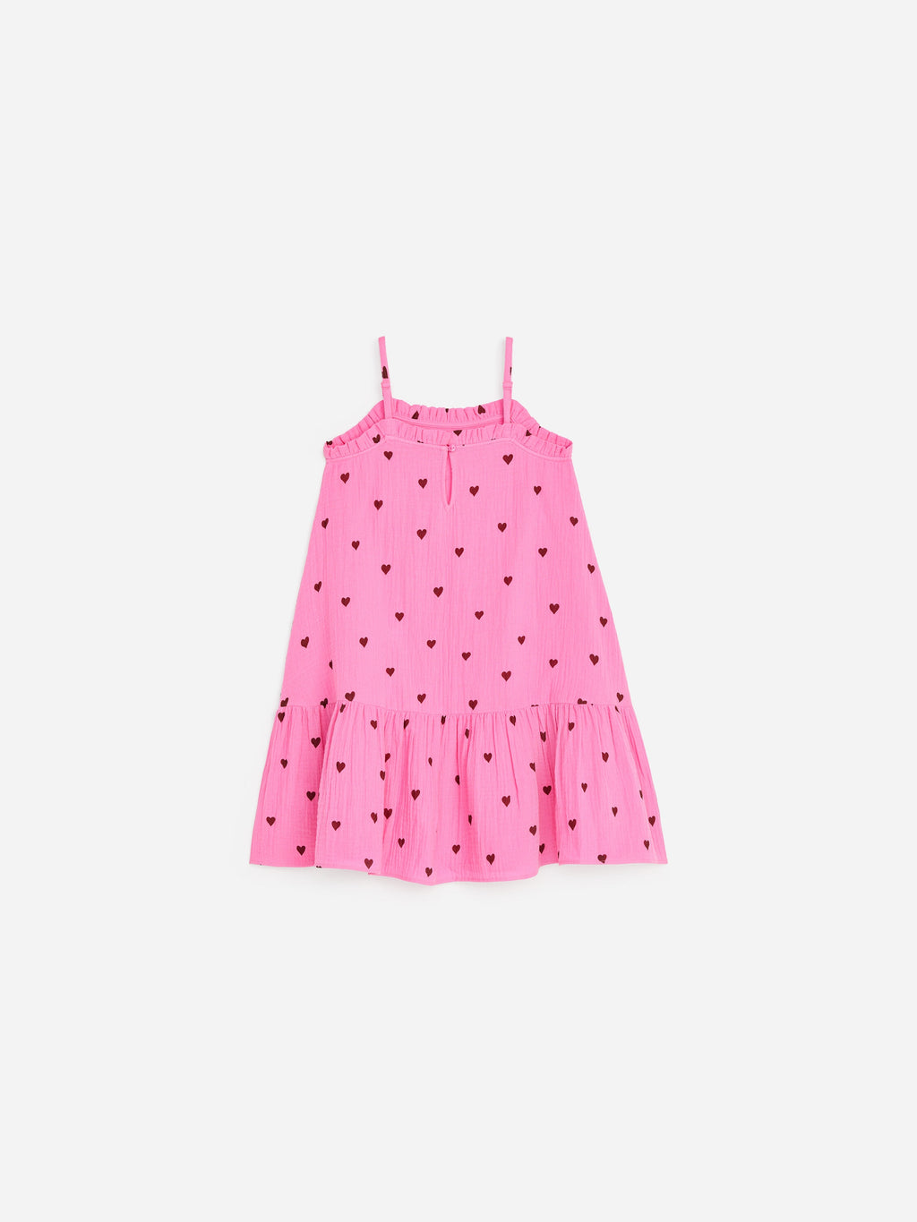Cotton Muslin Dress - Brown - Image 2