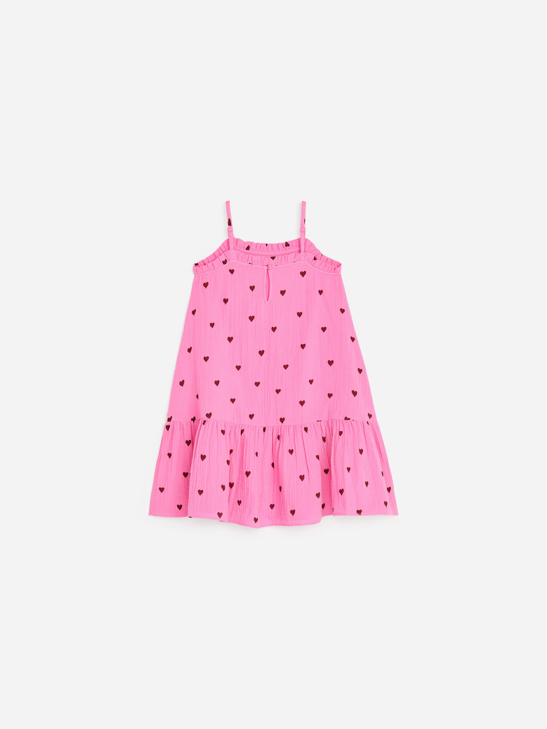 Cotton Muslin Dress - Brown - Image 2