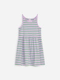 Jersey Strap Dress - Purple