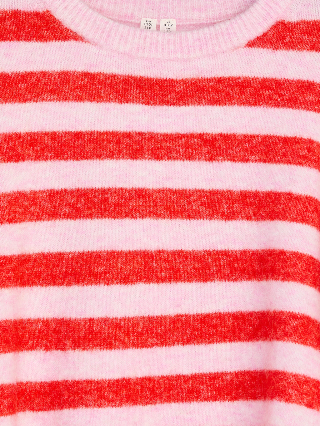 Intarsia Knit Jumper - Pink - Image 3