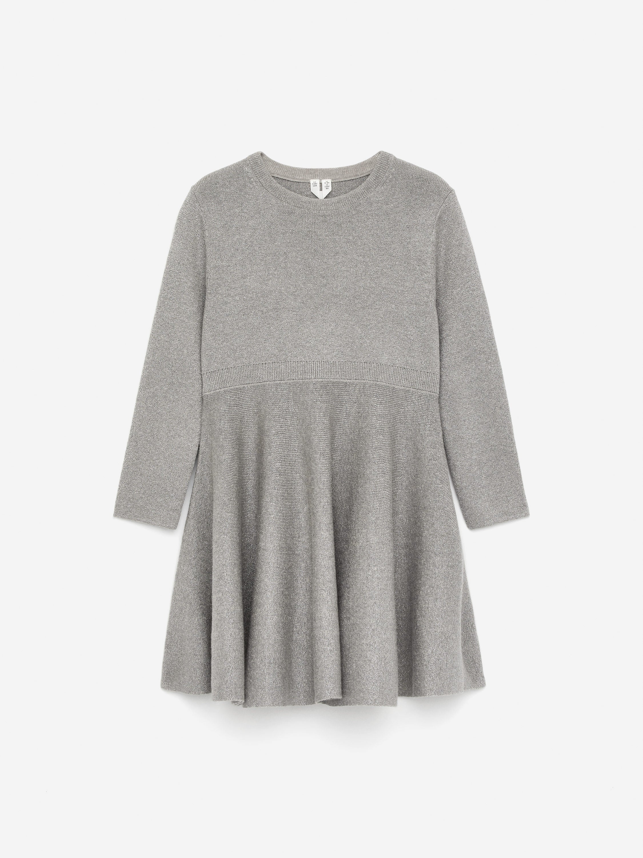 Knitted Dress - Grey