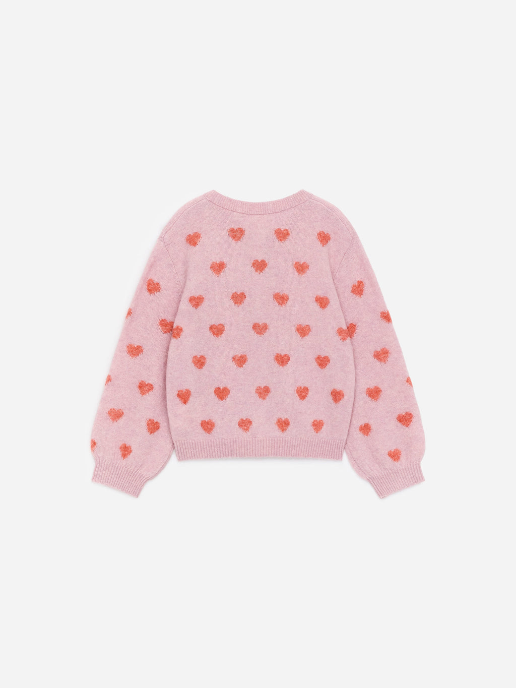 Wool-Alpaca Blend Cardigan - Pink - Image 2