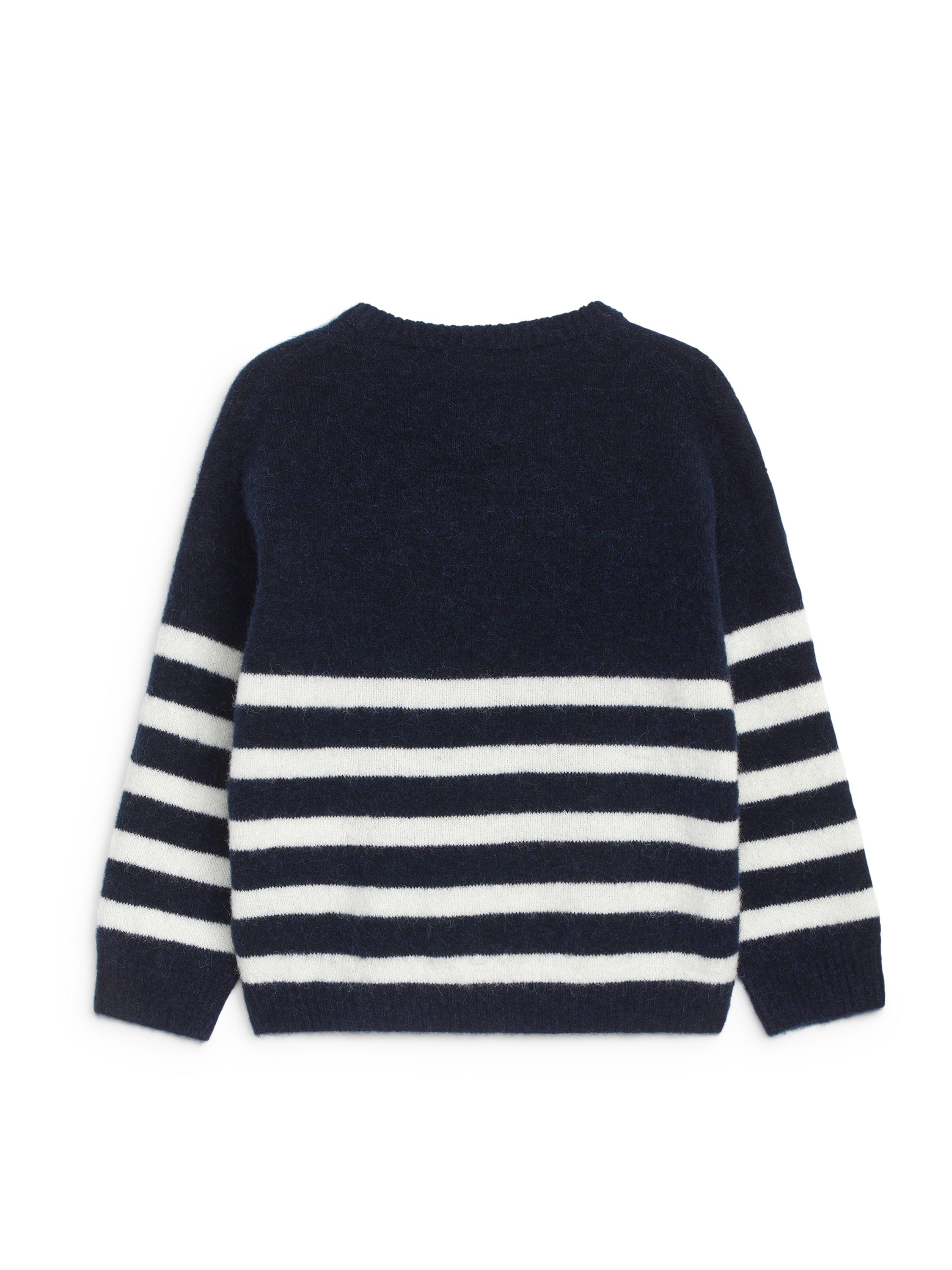 Alpaca-Wool Blend Jumper - Blue - Image 2