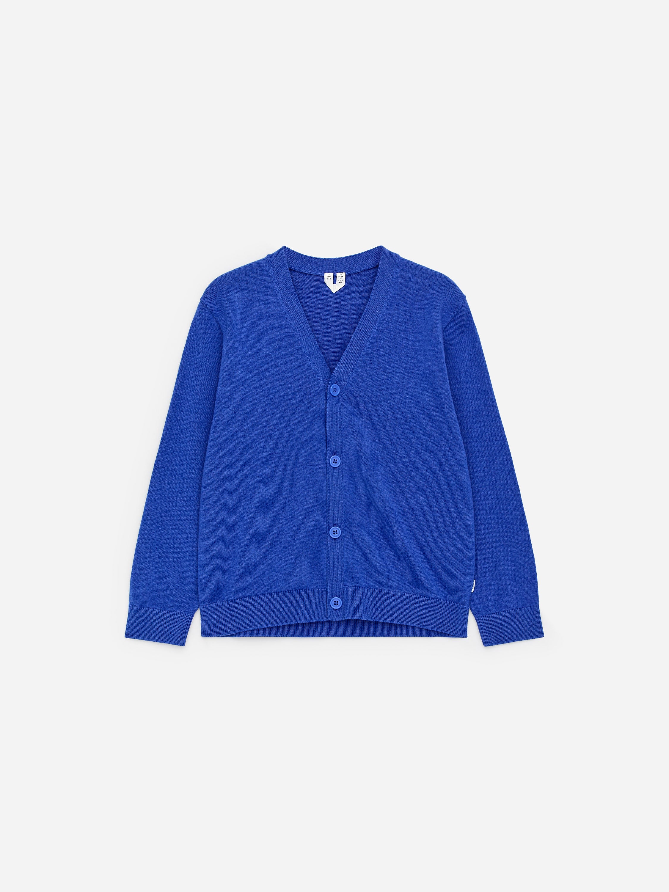Cotton-Wool Cardigan - Blue