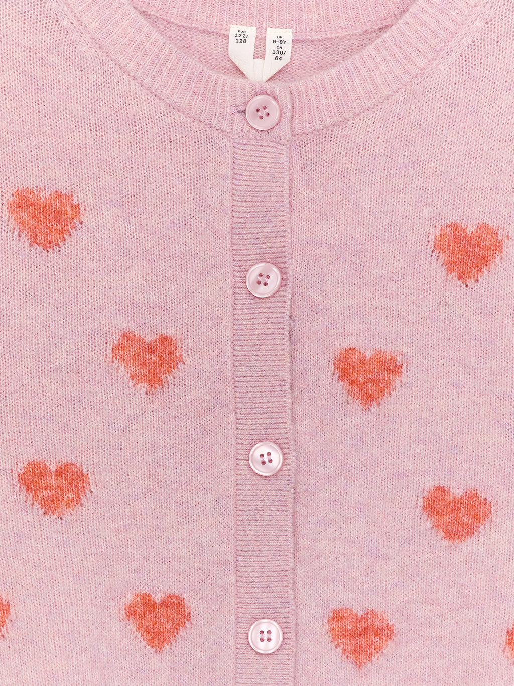 Wool-Alpaca Blend Cardigan - Pink - Image 3