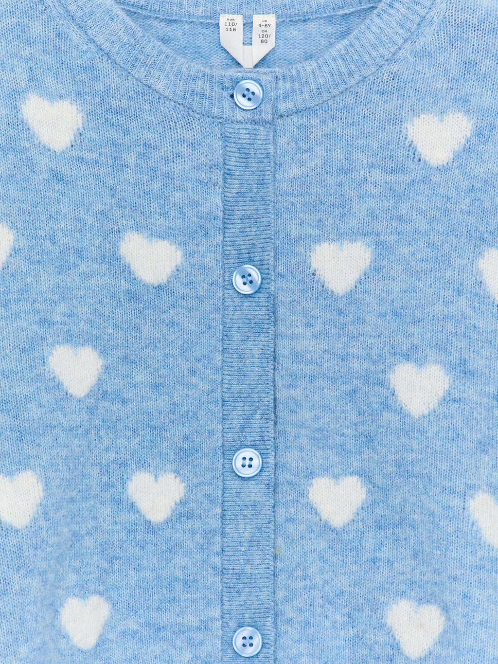 Wool-Alpaca Blend Cardigan - Blue - Image 3