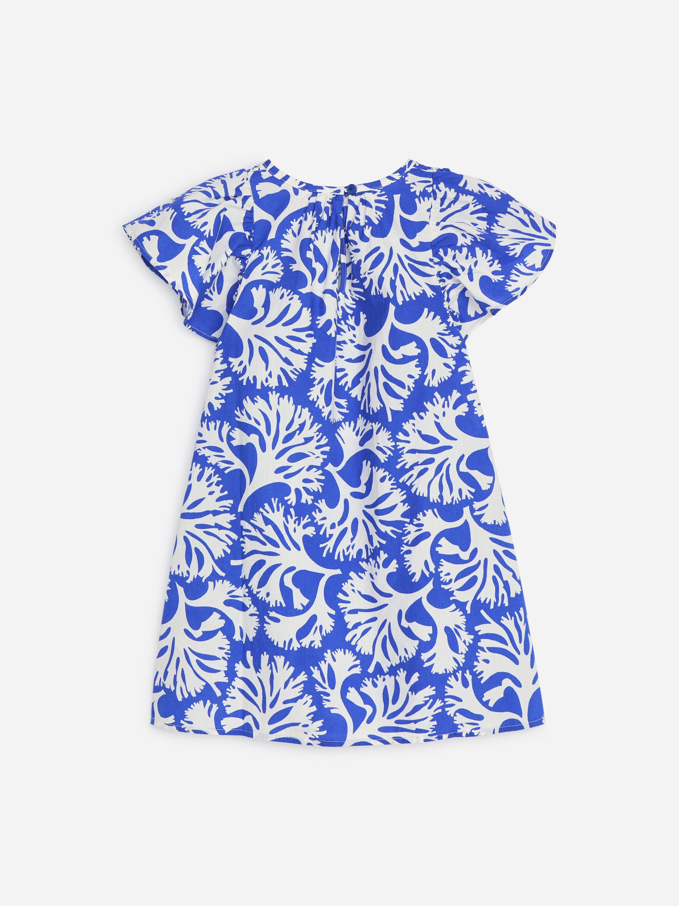 Cotton Dress - Blue - Image 2