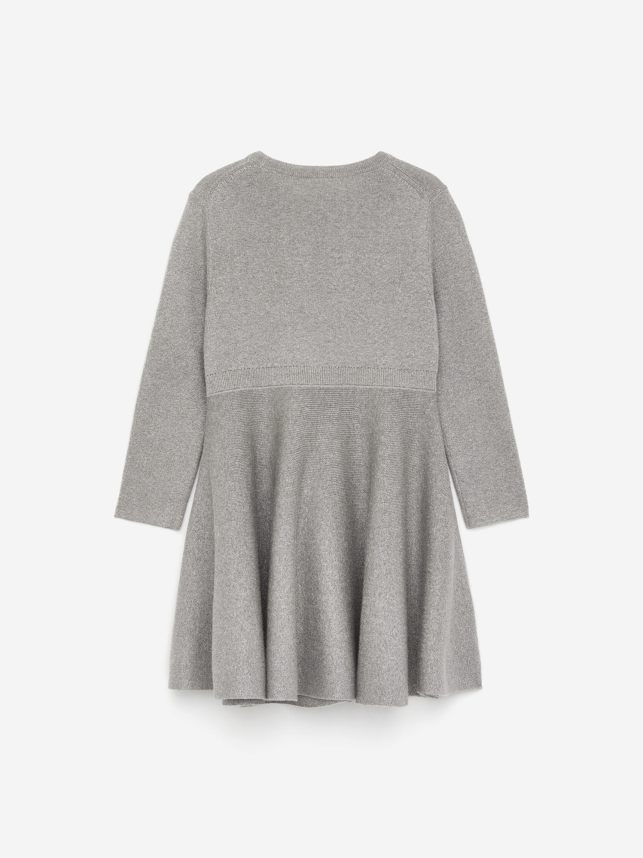 Knitted Dress - Grey - Image 2