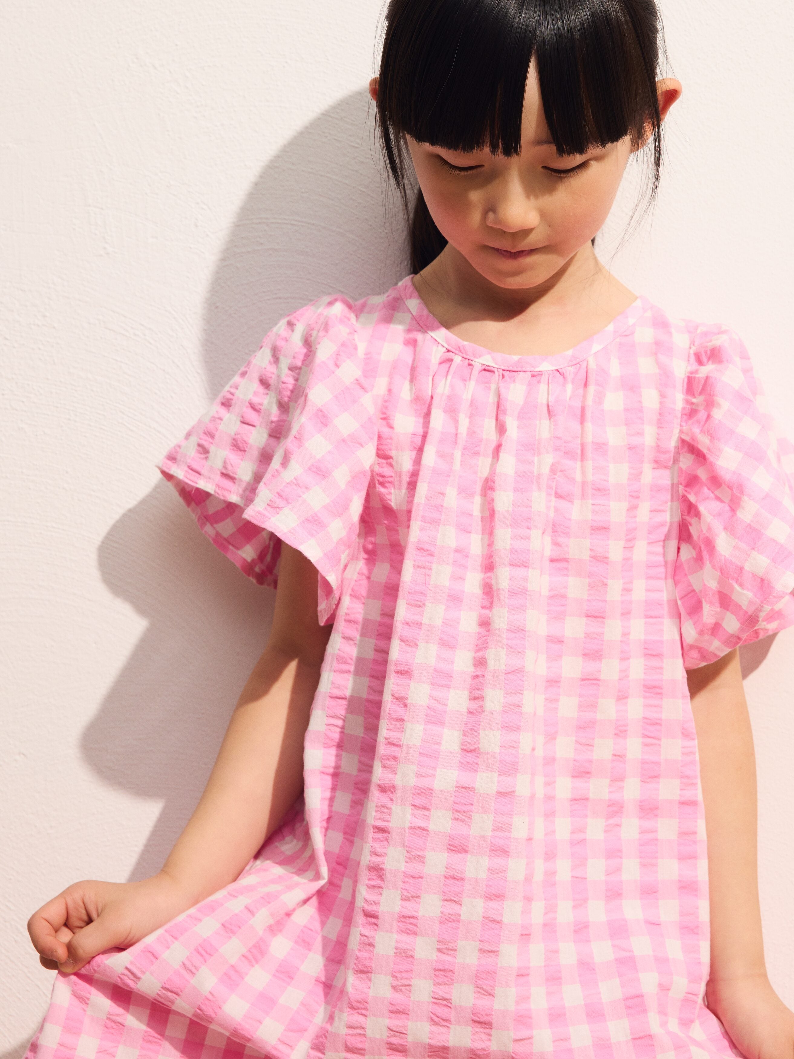 Cotton Dress - Pink - Image 3