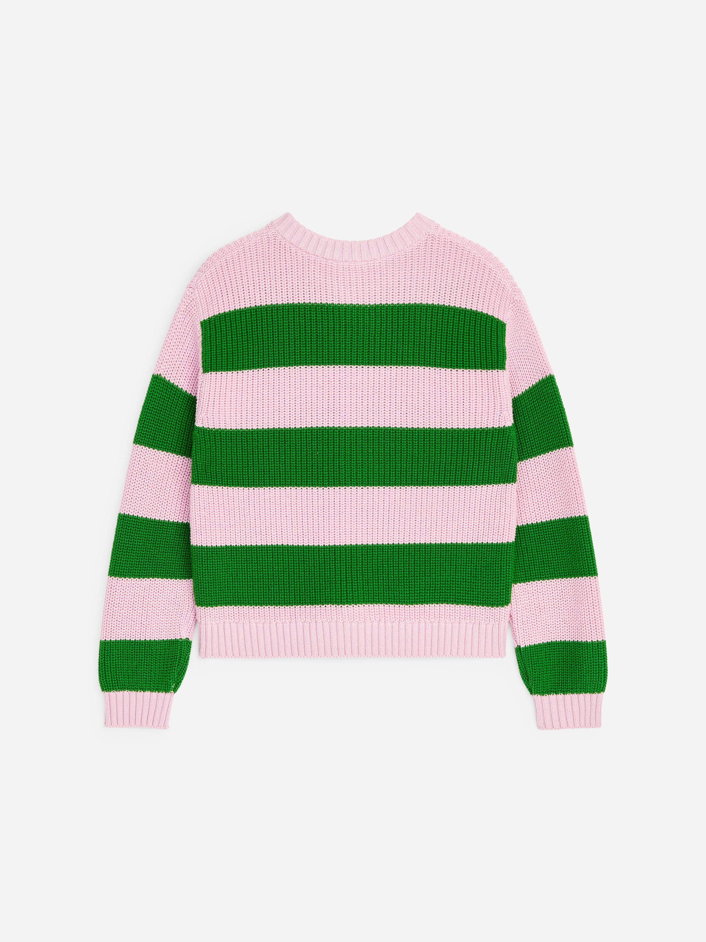 Cotton Cardigan - Green - Image 2