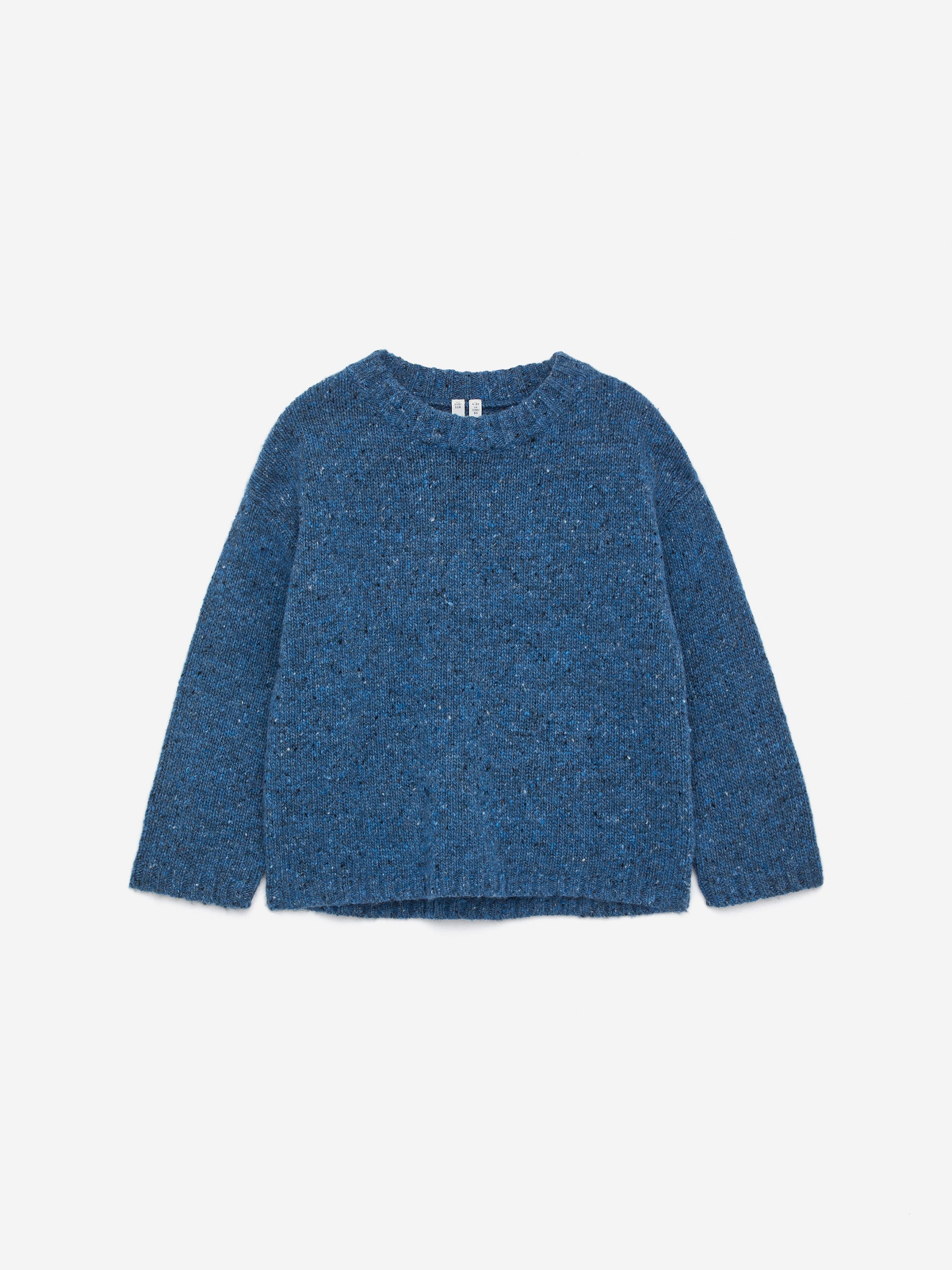 Neps Wool-Blend Jumper - Blue