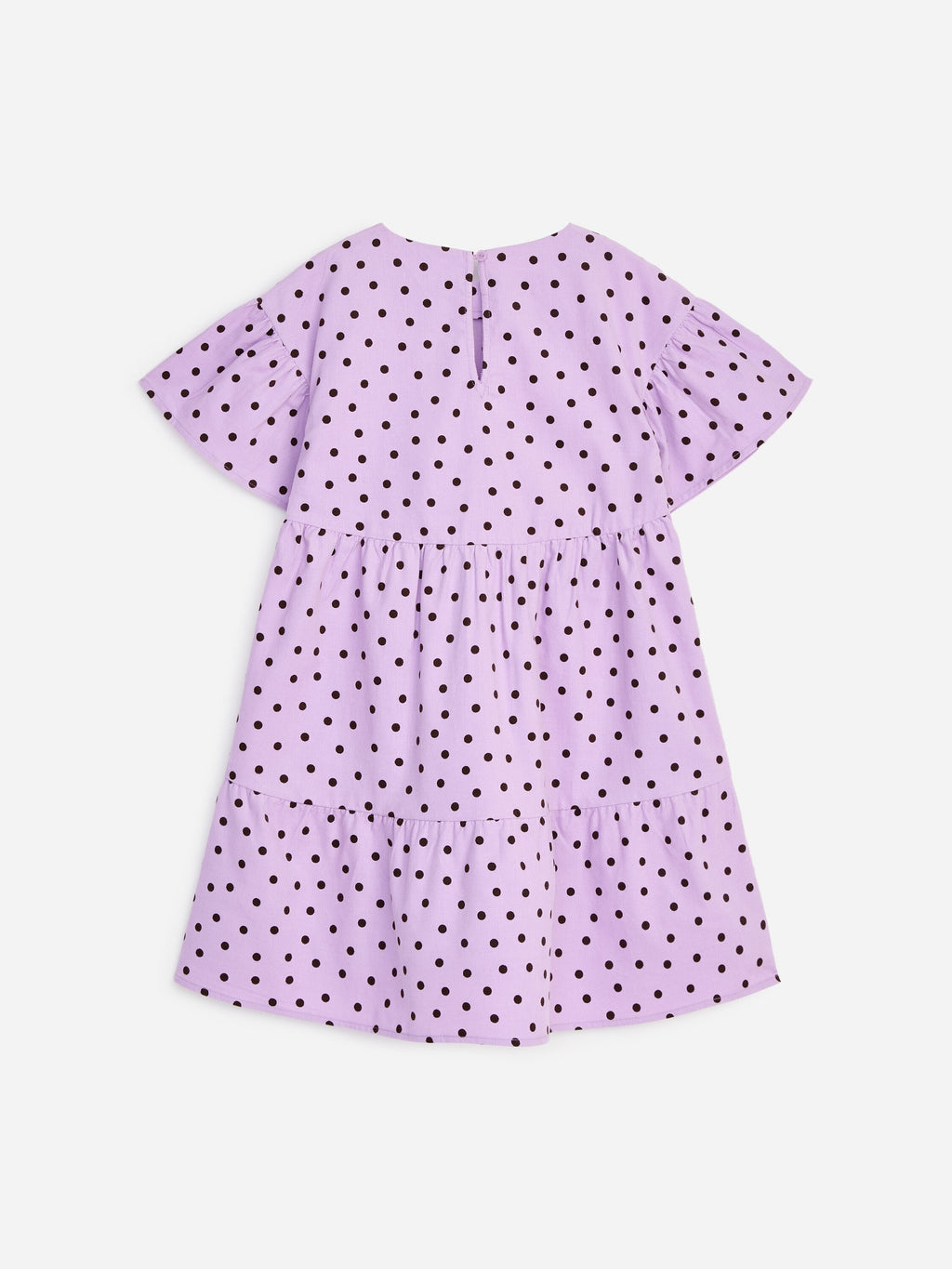 Frill Corduroy Dress - Purple - Image 2