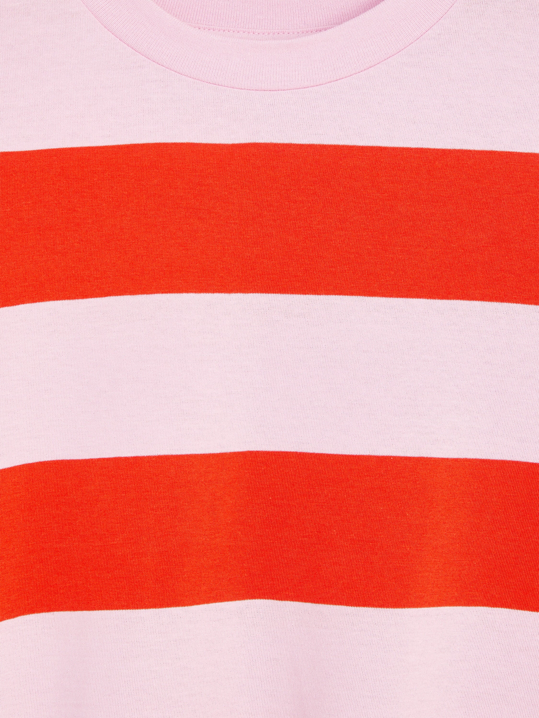 Jersey Frill Dress - Pink - Image 3