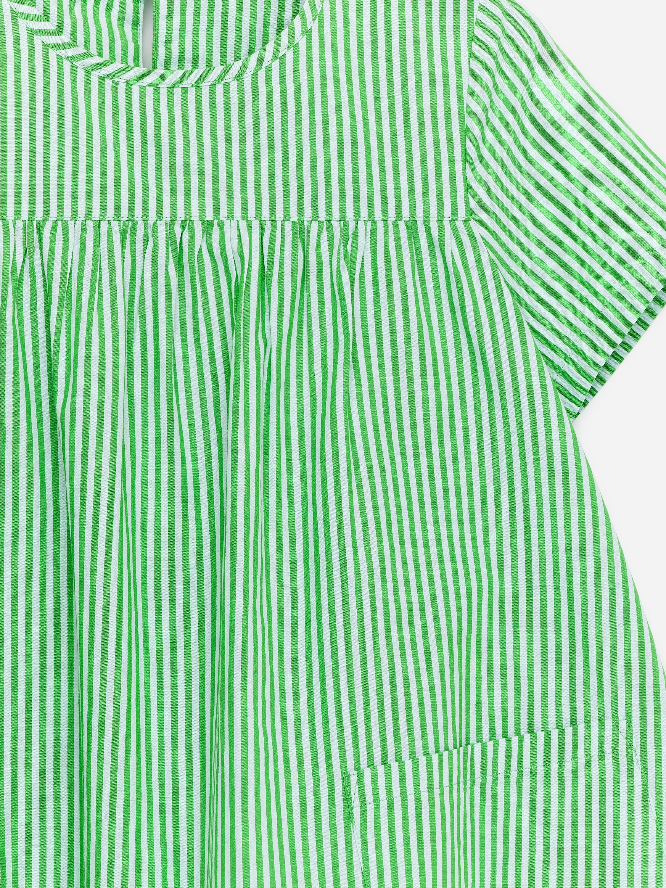 Cotton Dress - Green - Image 3