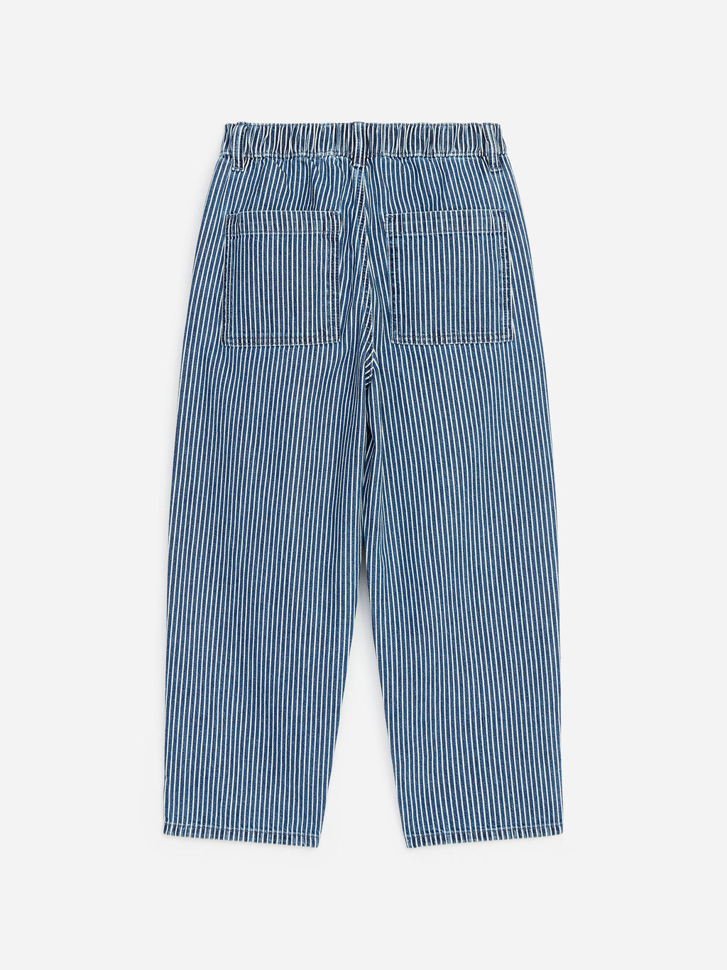 Baggy Hickory Striped Jeans - White - Image 2
