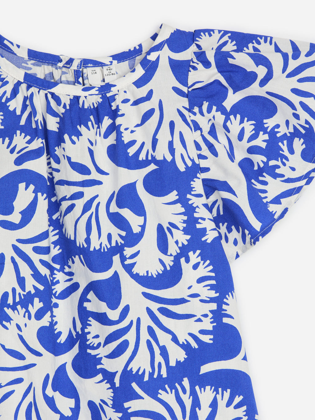 Cotton Dress - Blue - Image 3