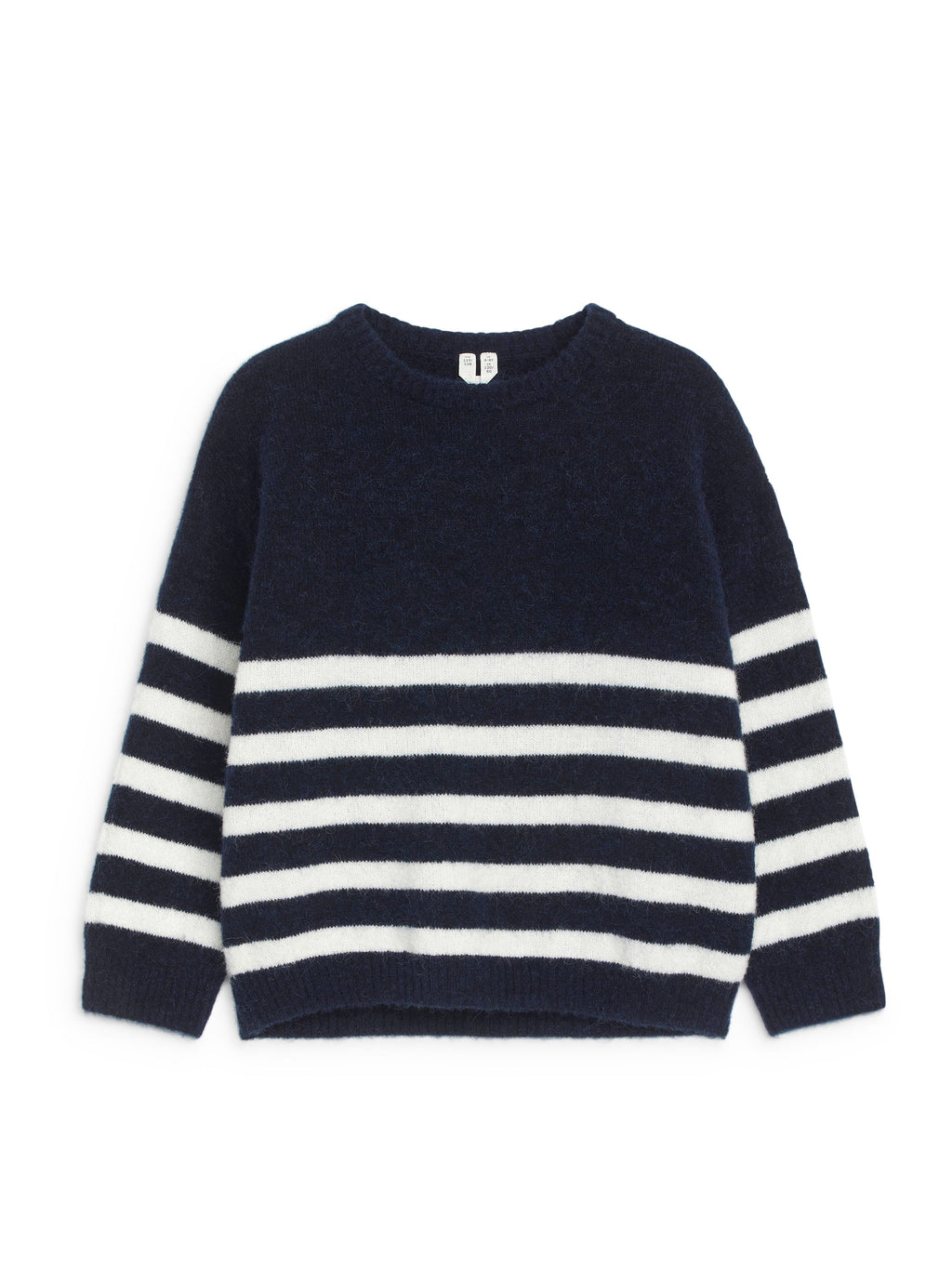 Alpaca-Wool Blend Jumper - Blue