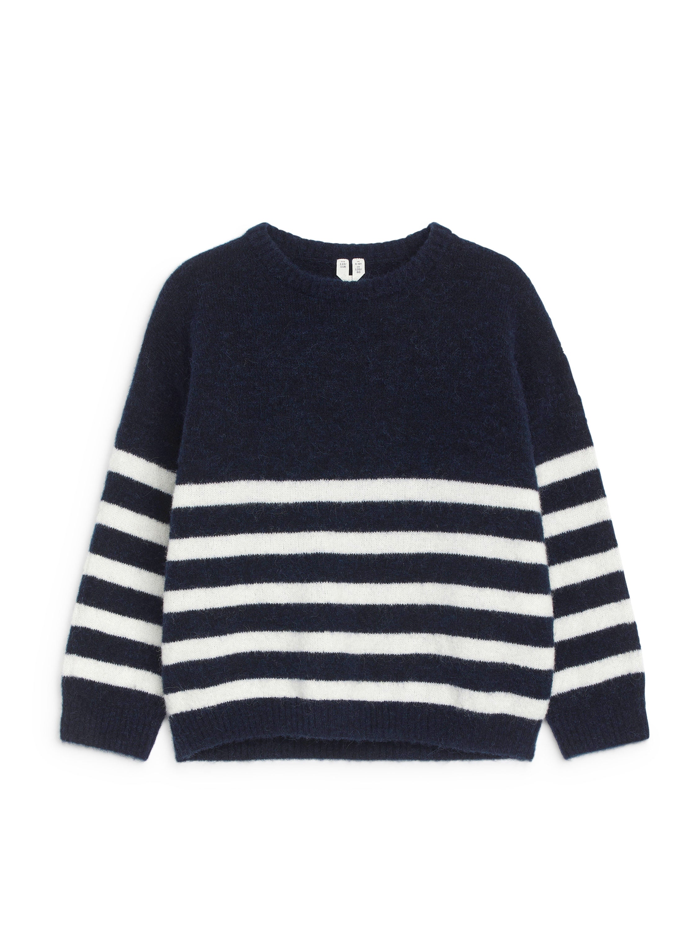 Alpaca-Wool Blend Jumper - Blue